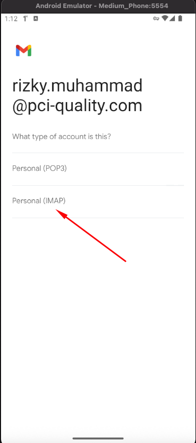 Pilihan Personal IMAP